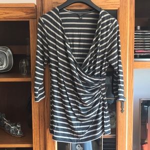 Ann Taylor striped shirt